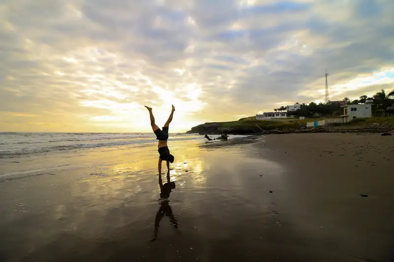 Yoga by the sea